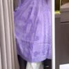 Purple Pure muslin knee lenght kurti