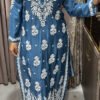 Pure muslin handwork kurti