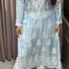 Pure muslin handwork kurti