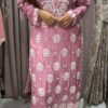 Pure muslin handwork kurti