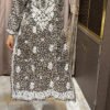 Animal print lucknowi kurti